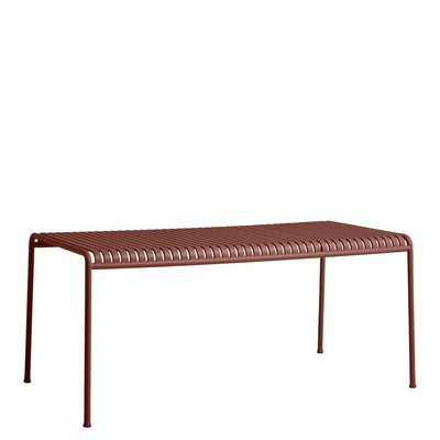 Hay Zahradní stůl Palissade Table 170x90, Iron Red - DESIGNSPOT