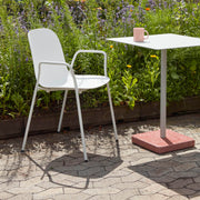 Hay Venkovní stůl Terrazzo 60x60, Grey - DESIGNSPOT