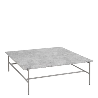 Hay Stolek Rebar Coffee Table, 100x104, Grey Marble - DESIGNSPOT