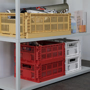 Hay Úložný box Colour Crate S, Red - DESIGNSPOT