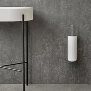 Audo Copenhagen Toaletní kartáč na stěnu, White - DESIGNSPOT