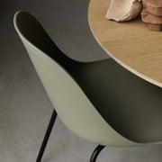 Audo Copenhagen Židle Harbour Side Chair, Olive - DESIGNSPOT