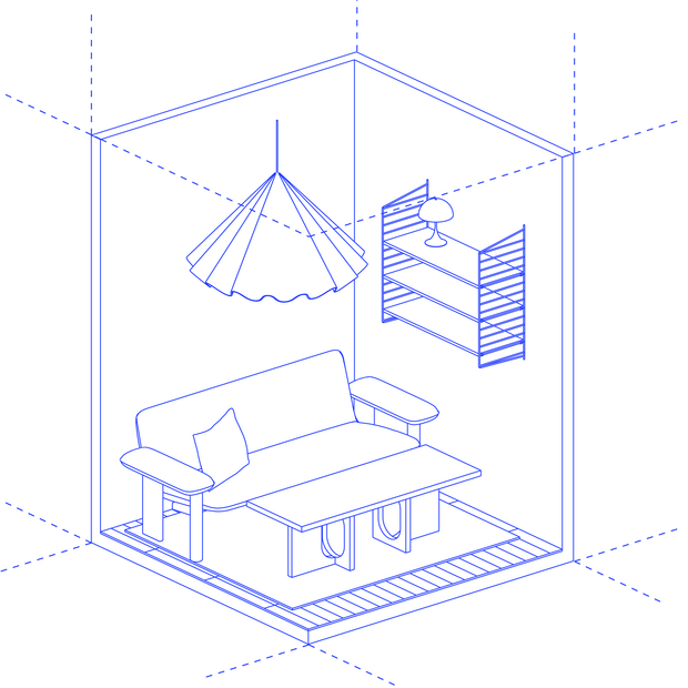 DESIGNSPOT Návrh interiéru na míru: rozšířený balíček - DESIGNSPOT