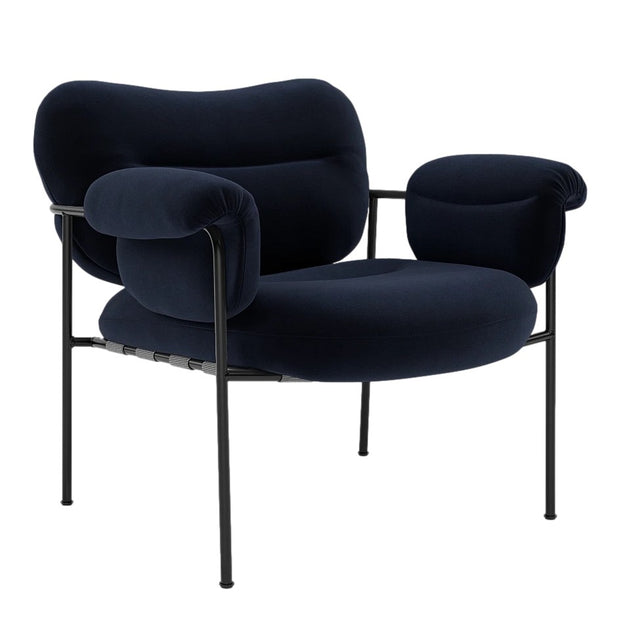 Fogia Křeslo Bollo, Megan 2 navy - DESIGNSPOT
