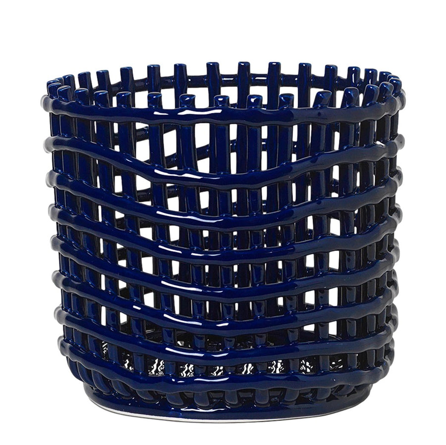 Košík Ceramic Large, Blue