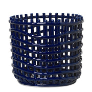 ferm LIVING Košík Ceramic Large, Blue - DESIGNSPOT