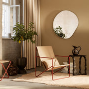 ferm LIVING Zrcadlo Pond Small, Brass - DESIGNSPOT