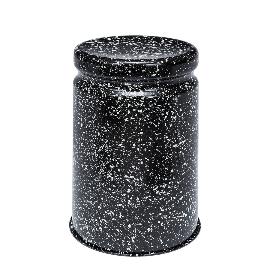 Stolička Last, Black / White Splatter