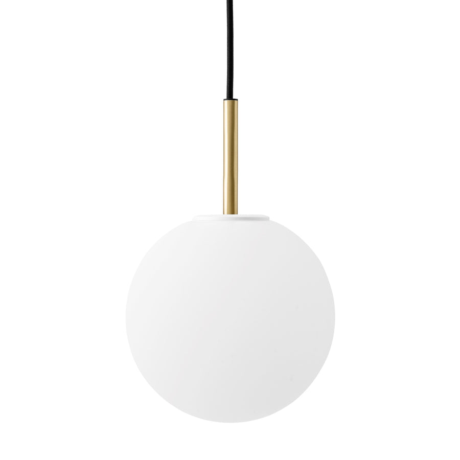 Závěsná lampa TR, Brushed Brass, Matt Opal