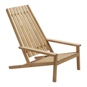 Fritz Hansen Zahradní křeslo Between Lines, Teak - DESIGNSPOT