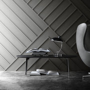 Fritz Hansen Stolní lampa Kaiser Idell Luxus, Easy grey & Brass - DESIGNSPOT