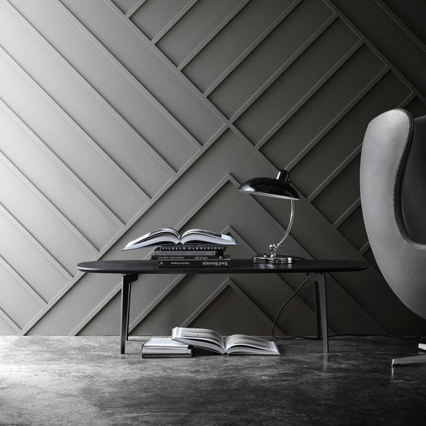 Fritz Hansen Stolní lampa Kaiser Idell Luxus, Easy grey & Brass - DESIGNSPOT
