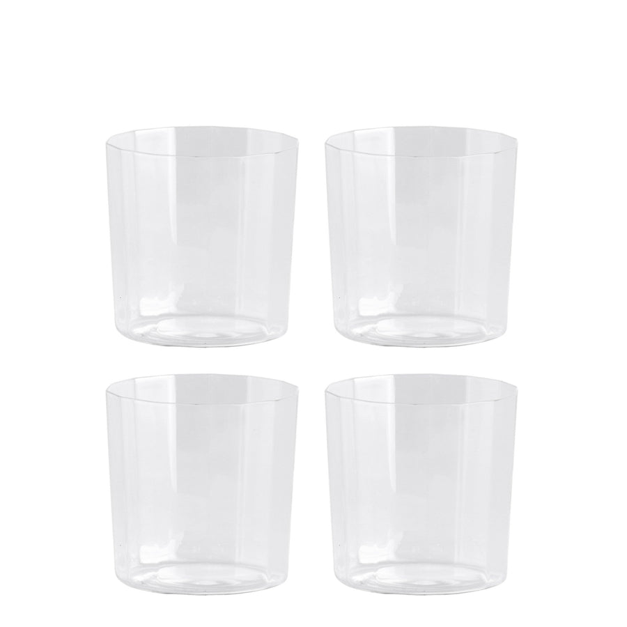 Skleničky Angle, Wide, sada 4 kusů