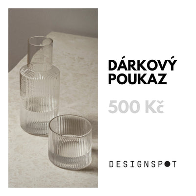 DESIGNSPOT Dárkový poukaz na 500 Kč - DESIGNSPOT