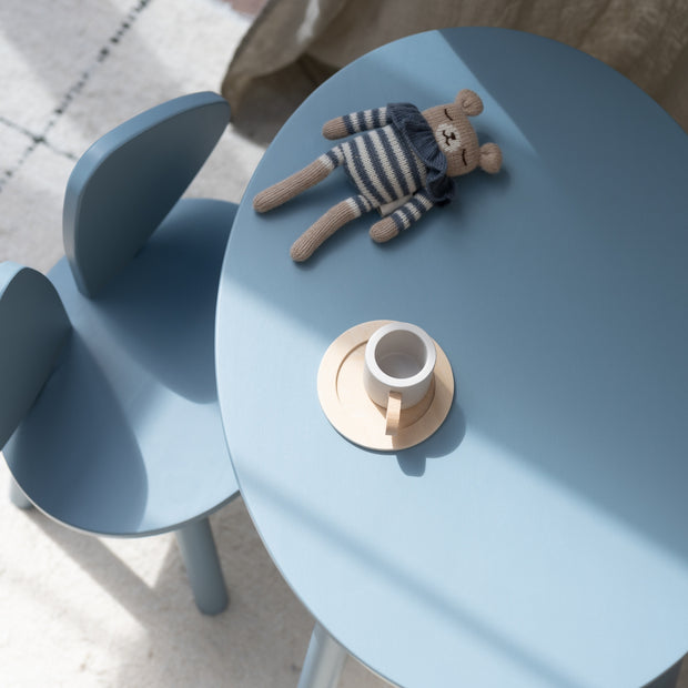 Nofred Sada stolku s židlí Mouse, Light Blue - DESIGNSPOT