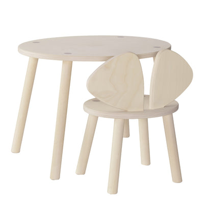 Nofred Sada stolku s židlí Mouse, Birch - DESIGNSPOT