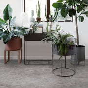 ferm LIVING Truhlík Plant Box, Dark Grey - DESIGNSPOT