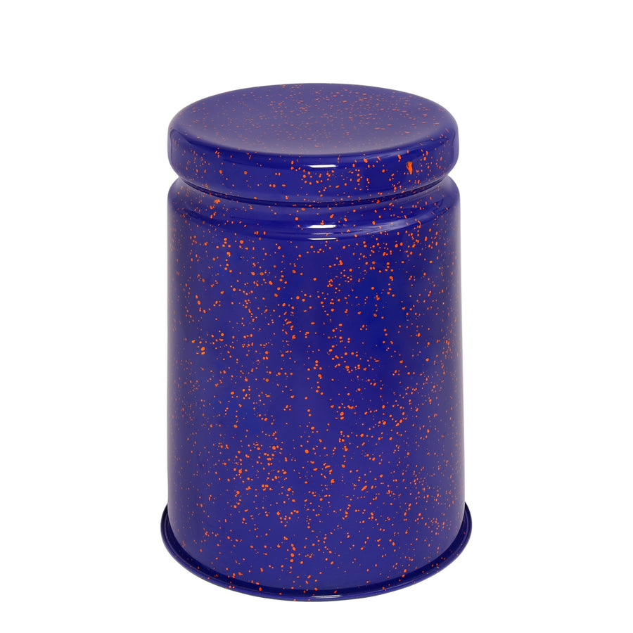 Stolička Last, Blue / Orange Splatter