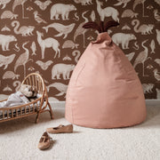 Ferm Living Sedací vak Pear, Green - DESIGNSPOT