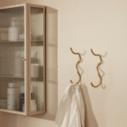 Ferm Living Nástěnná skříňka Haze Tall, Oxide Red - DESIGNSPOT