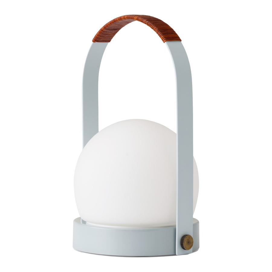 Přenosná lampa Carrie, Linen Blue