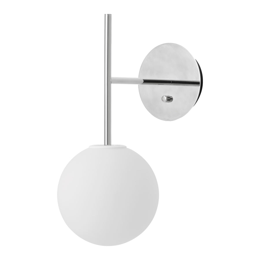 Nástěnná lampa TR, Polished Steel