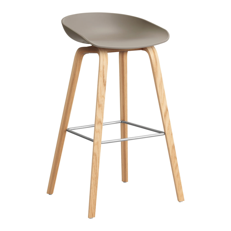 Barová židle AAS 32, Oak / Khaki
