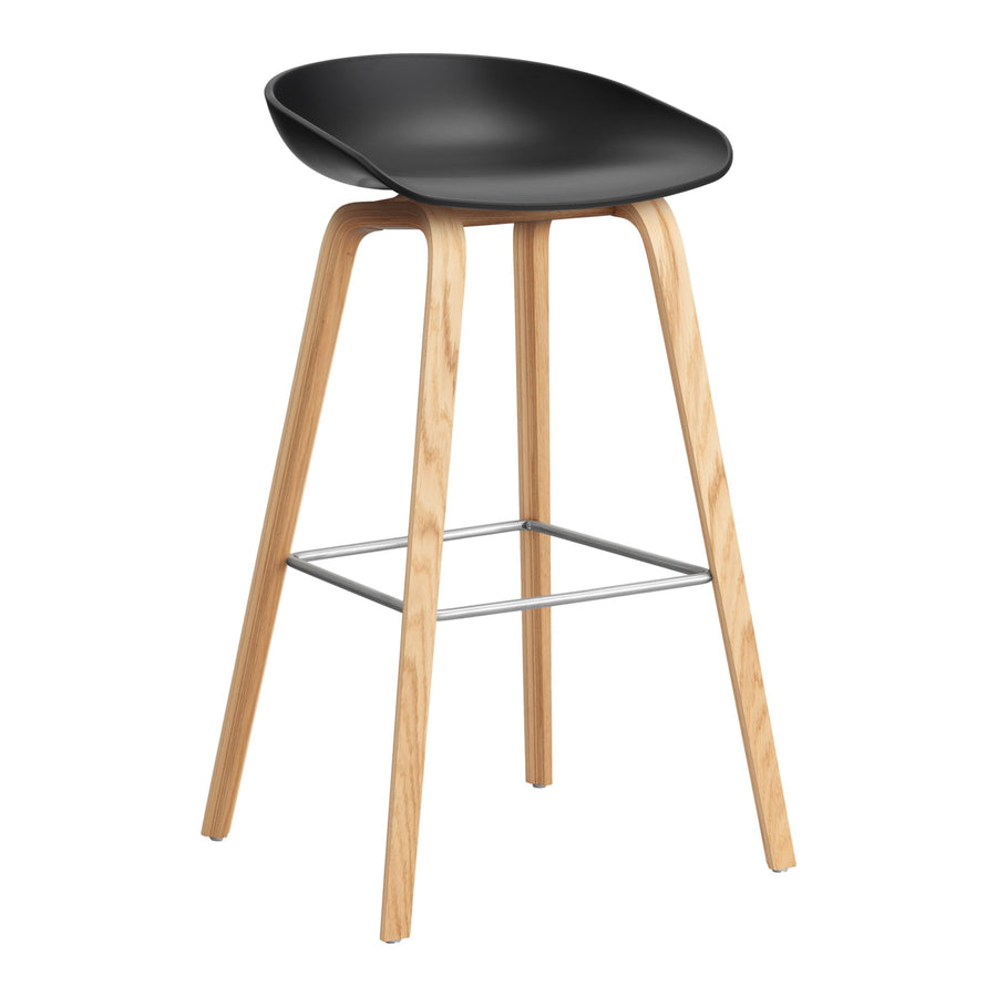 Barová židle AAS 32, Oak / Black