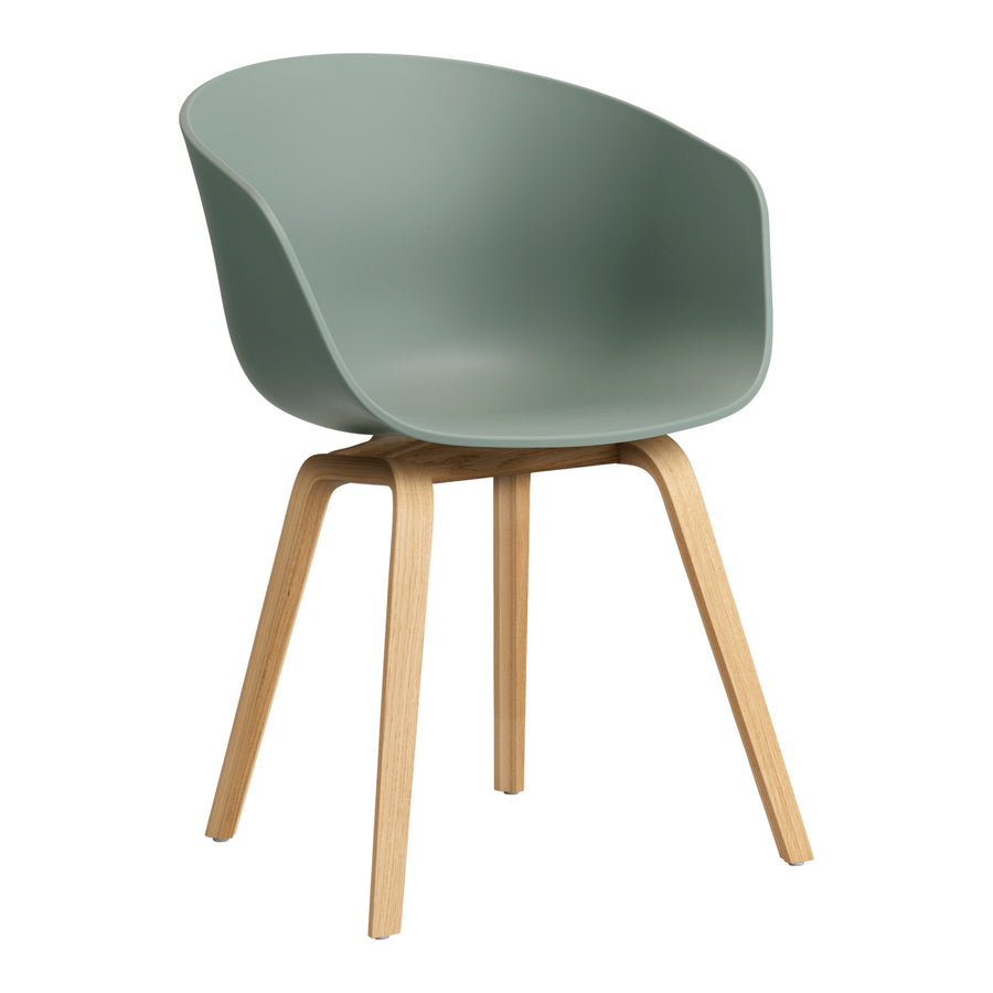 Jídelní židle AAC 22, Oak / Fall green