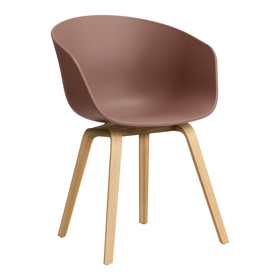 Jídelní židle AAC 22, Oak / Soft brick