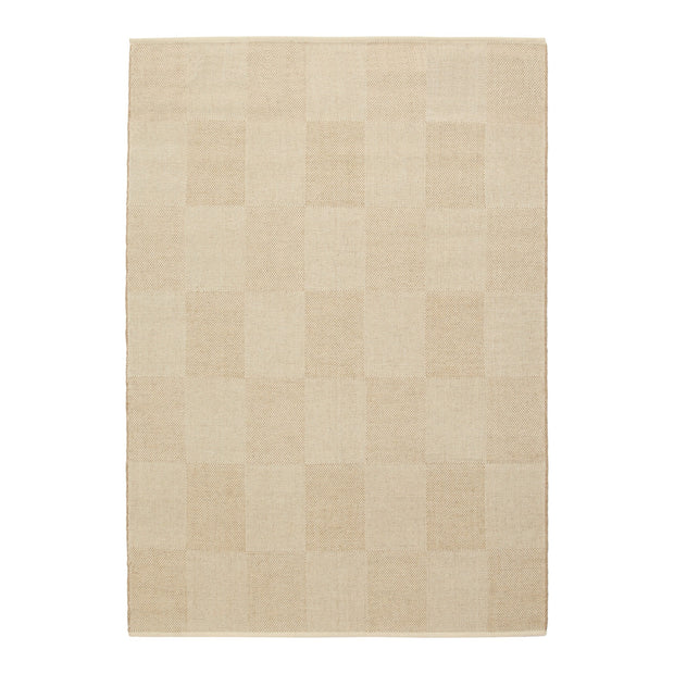 HAY Koberec Check, Sand - DESIGNSPOT