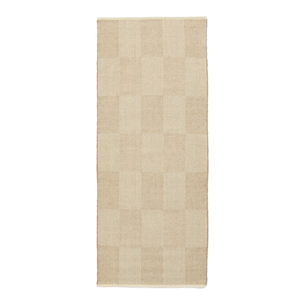HAY Koberec Check, Sand - DESIGNSPOT