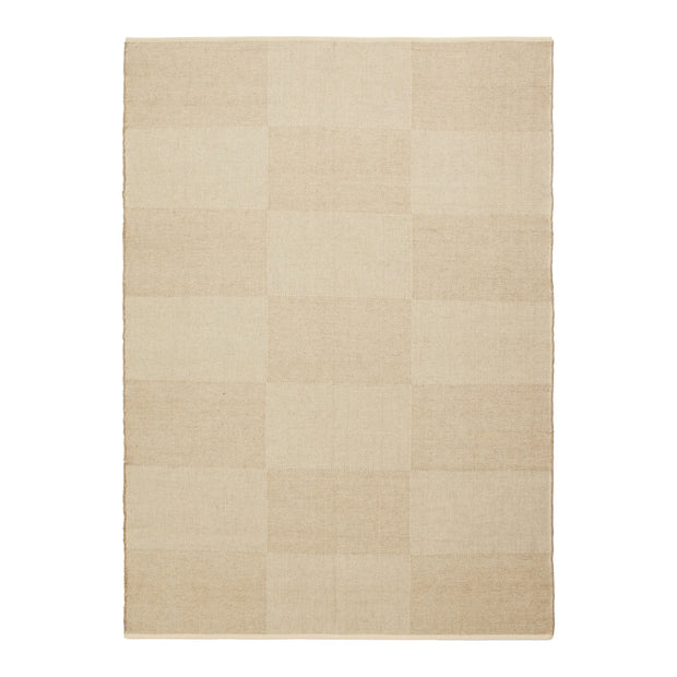 HAY Koberec Check, Sand - DESIGNSPOT