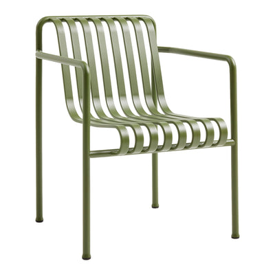 Hay Židle Palissade Dining Armchair, Olive - DESIGNSPOT