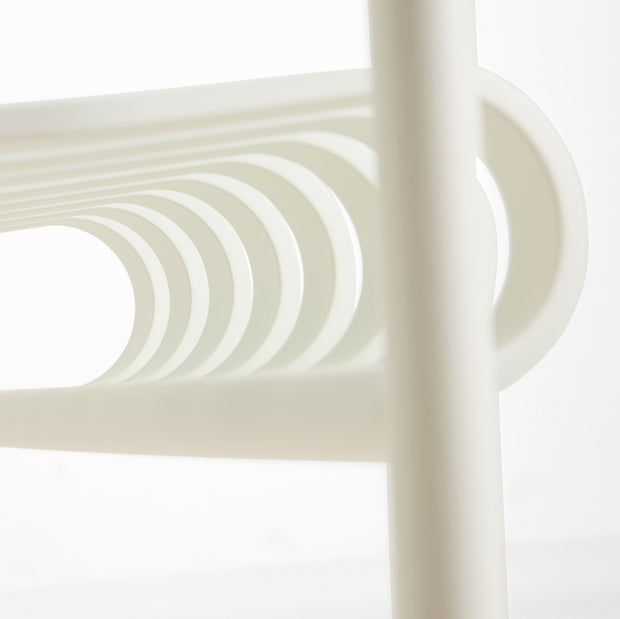 HAY Zahradní židle Palissade Dining Armchair, Cream White - DESIGNSPOT