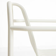 HAY Zahradní židle Palissade Dining Armchair, Cream White - DESIGNSPOT