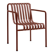 Hay Zahradní židle Palissade Dining Armchair, Iron Red - DESIGNSPOT