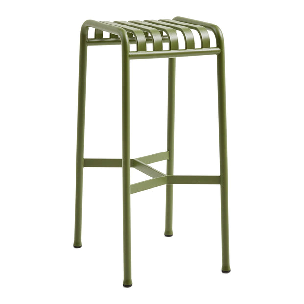 Hay Zahradní stolička Palissade Bar Stool, Olive - DESIGNSPOT