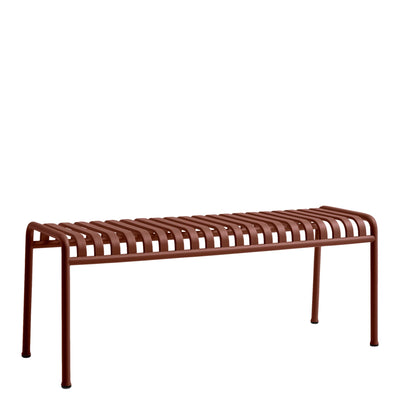Lavice Palissade Bench, Iron Red
