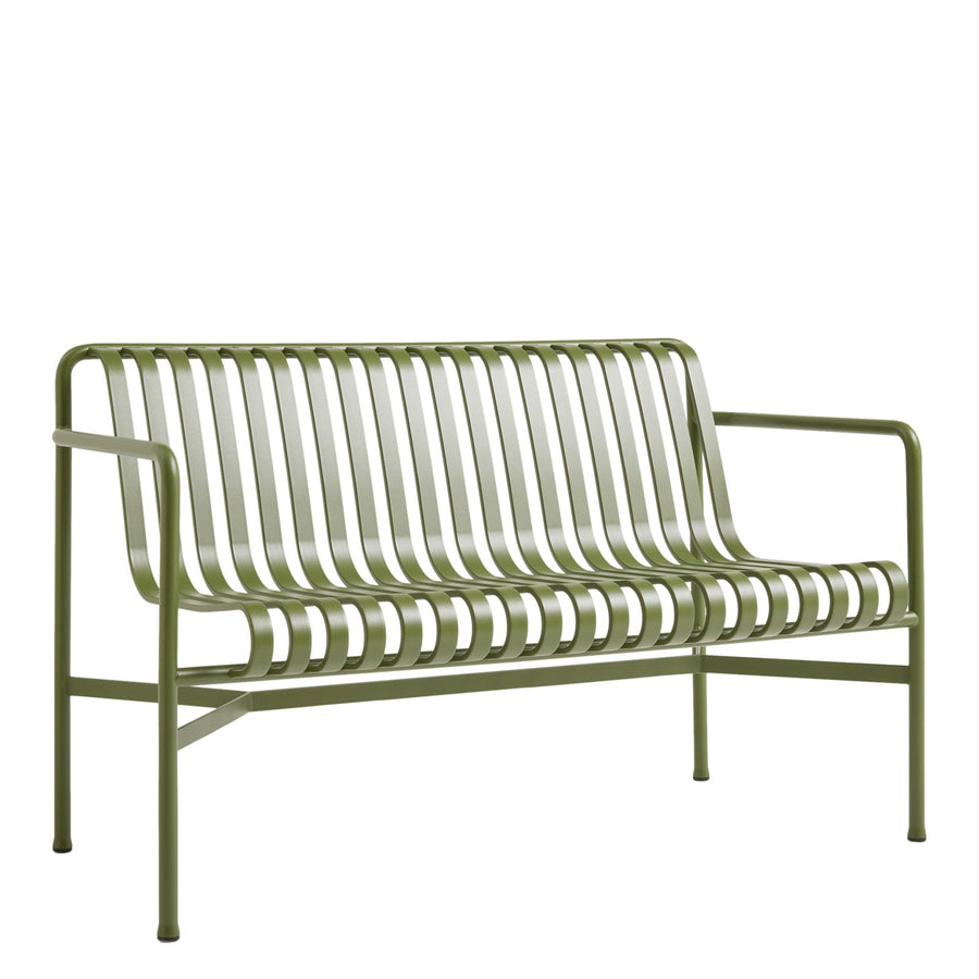 Zahradní lavice Palissade Dining Armrest, Olive