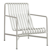 HAY Zahradní křeslo Palissade Lounge High, Sky Grey - DESIGNSPOT