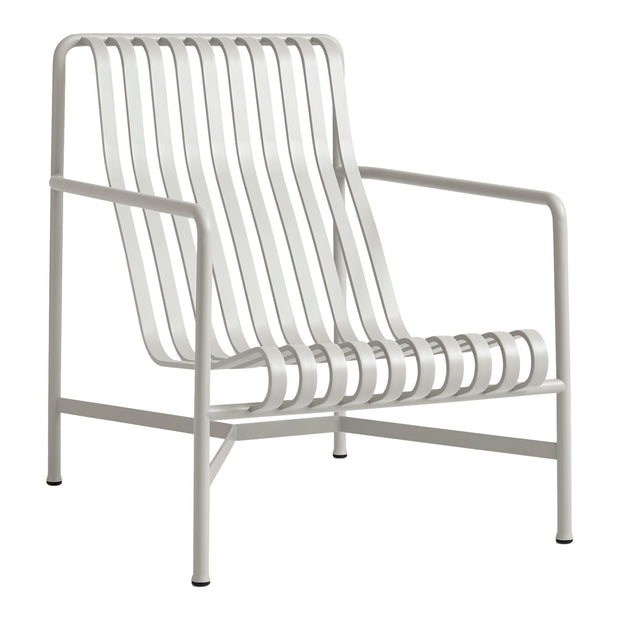 HAY Zahradní křeslo Palissade Lounge High, Sky Grey - DESIGNSPOT