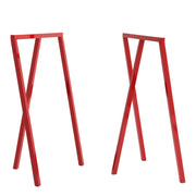 Hay Podnoží stolu Loop Stand High 2ks, Maroon Red - DESIGNSPOT