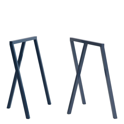 Hay Podnoží stolu Loop Stand 2ks, Deep Blue - DESIGNSPOT
