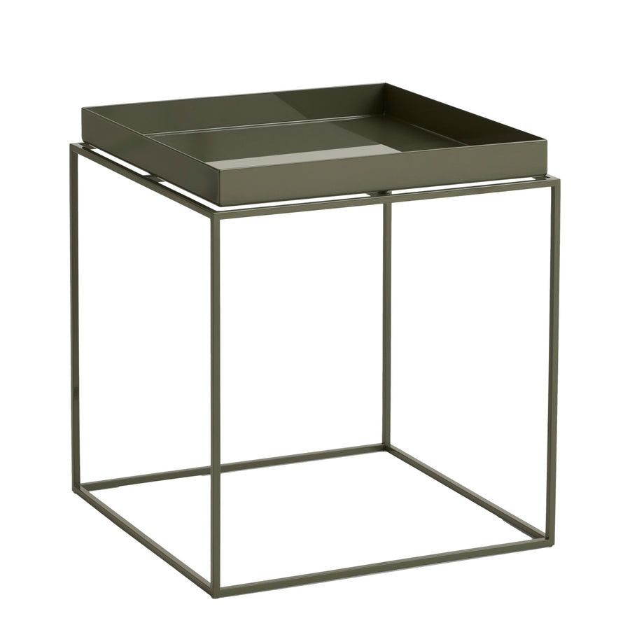 Odkládací stolek Tray M, Olive green