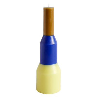 Hay Svíčka Pillar Large, Lime Yellow - DESIGNSPOT