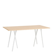 Hay Stůl Loop Stand High, Oak / White - DESIGNSPOT