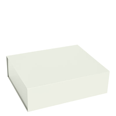 HAY Úložný box Colour Storage, L, Chalk White - DESIGNSPOT