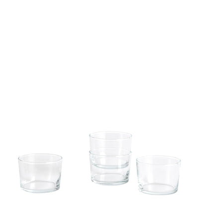 HAY Sada skleniček Glass, Small, 4 kusy - DESIGNSPOT