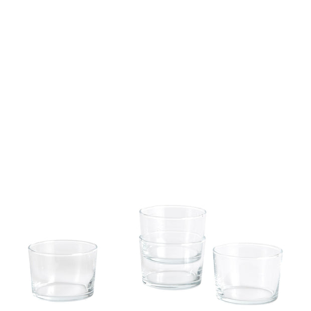 HAY Sada skleniček Glass, Small, 4 kusy - DESIGNSPOT